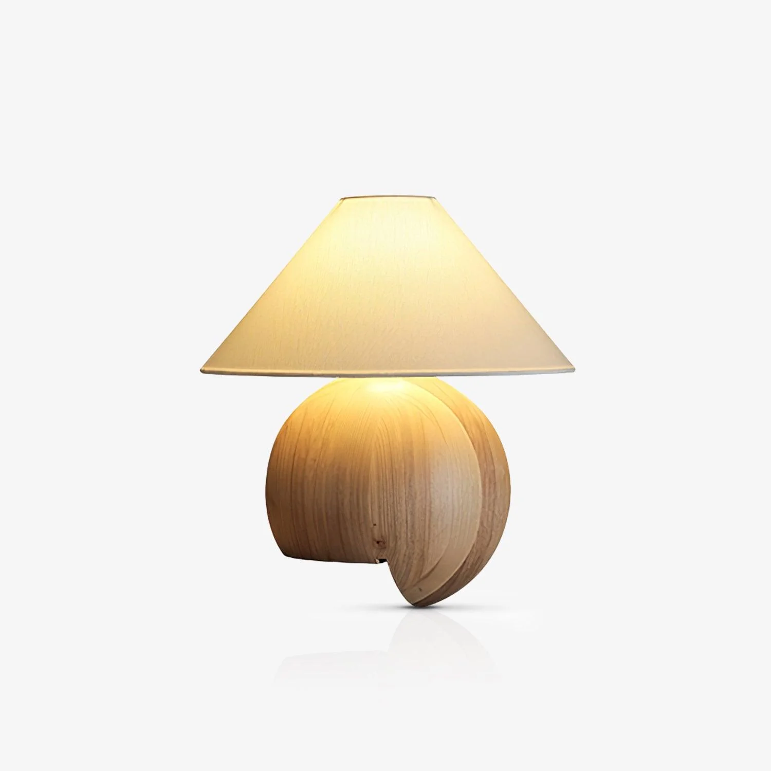 Настольный светильник Corner Log - ∅35см x 38см, черный