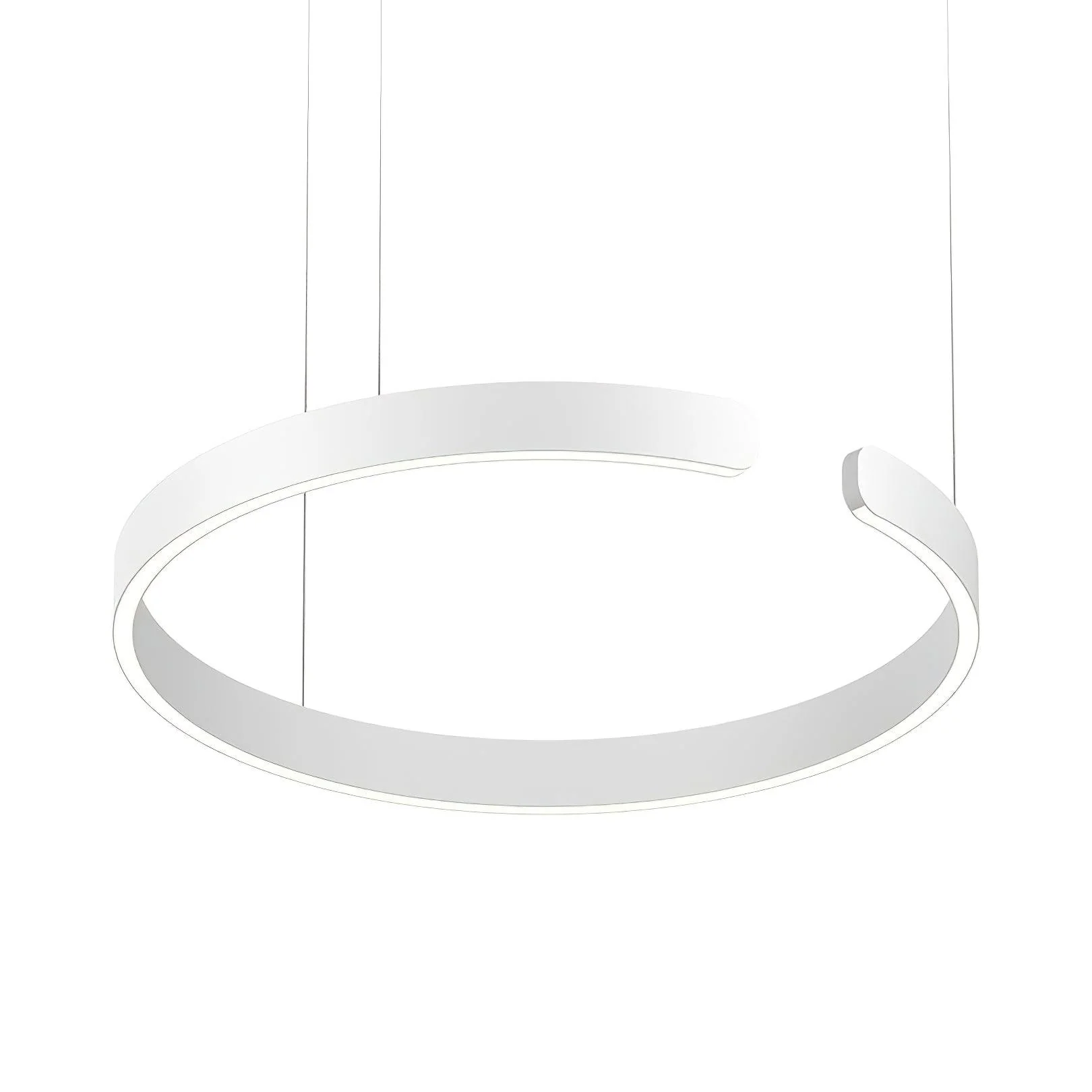 Люстра Circular - ∅40см х 150см, розовое золото, 3000-6500К