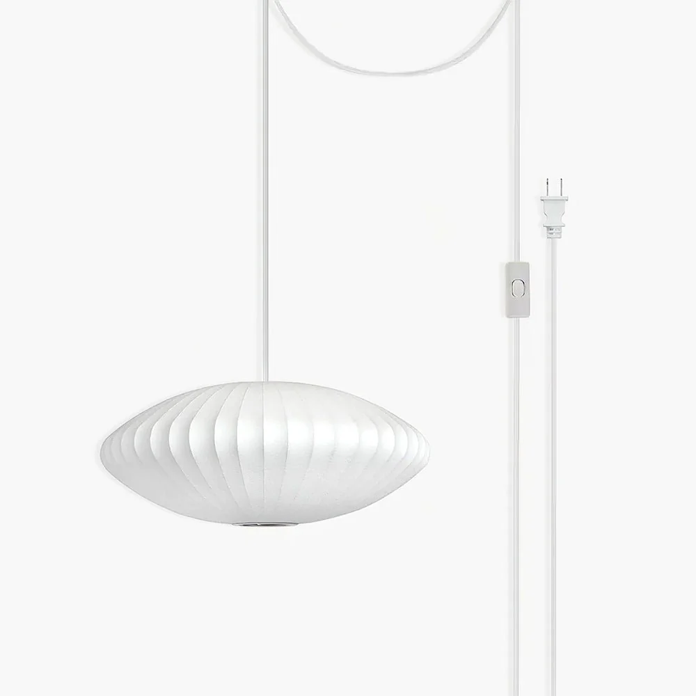 Bubble Swag Lights - Model B ∅ 19.7″ x H 8.7″ (2 hooks) / White / US plug