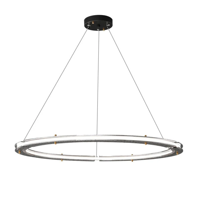 Люстра Celestial Rings - ∅43см х 150см, латунь, 3000-6500К