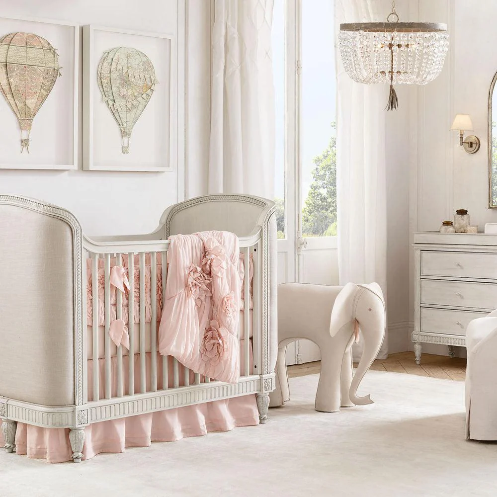 Потолочный светильник Dauphine Crystal - ∅40см x 45см, серая патина