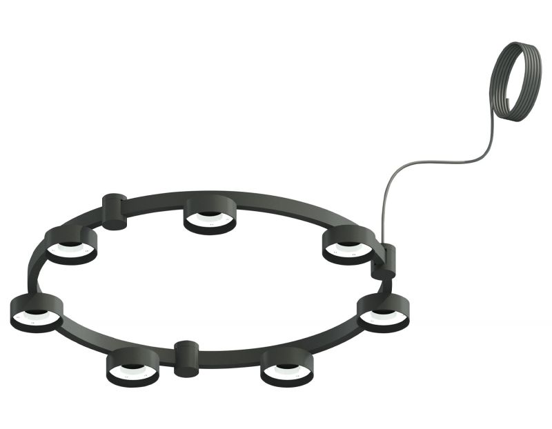 Корпус светильника Techno Ring подвесной для насадок D85 Ambrella DIY SPOT C C9238