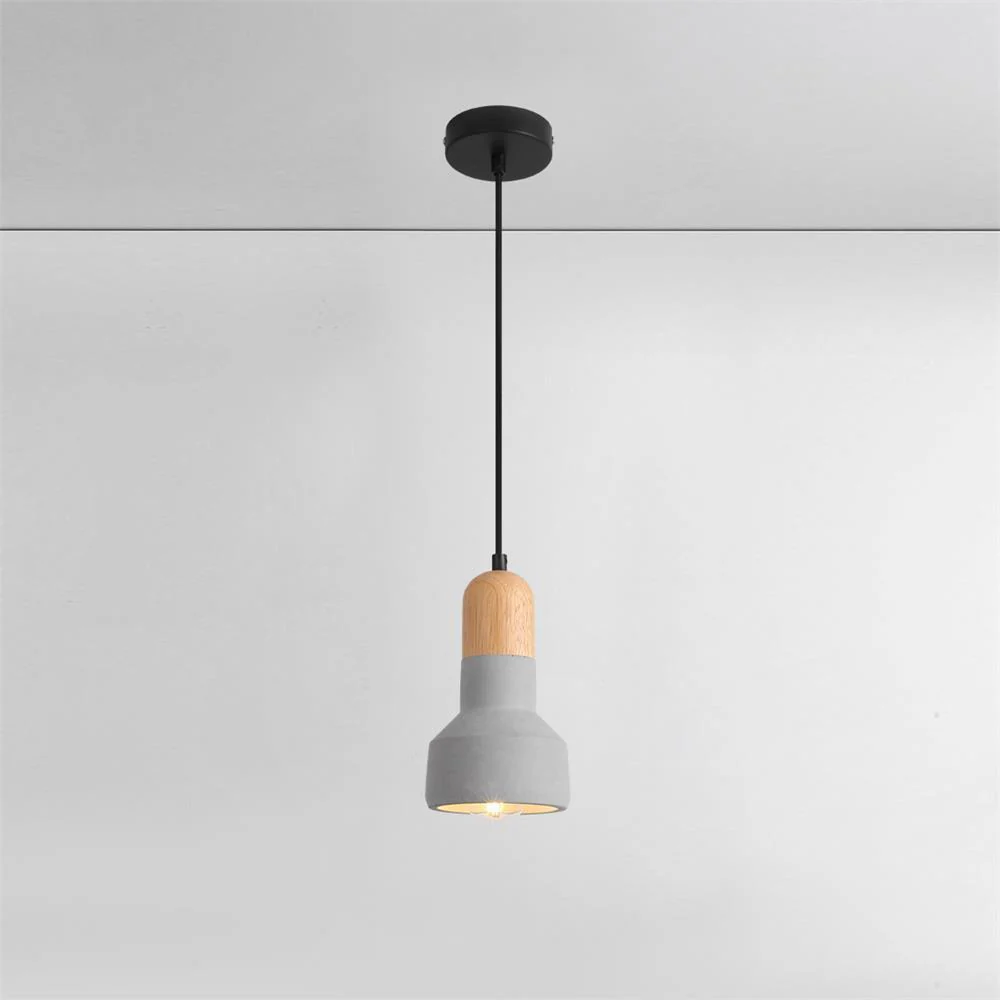 Подвесной светильник Nessa - ∅13см x 19см, красный