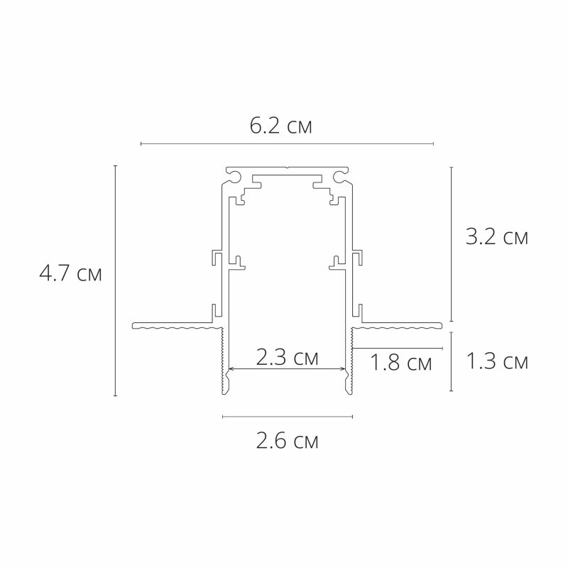 Шинопровод  Arte Lamp LINEA-ACCESSORIES A472206