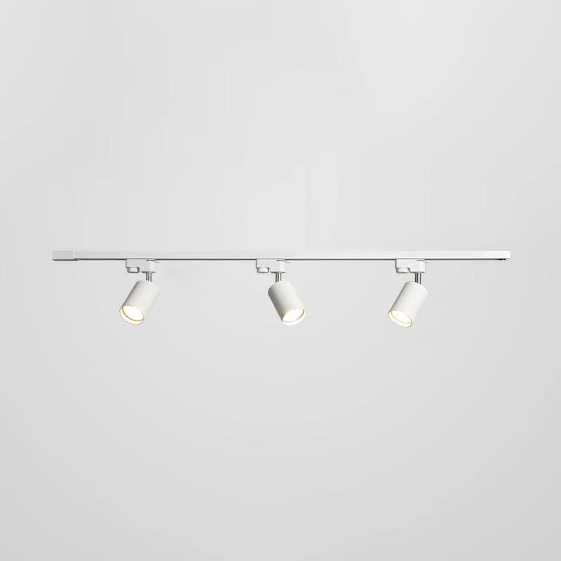 Трековый светильник Adjustable Spotlight - 3 источника света ∅100см x 11см, черный, золотой, теплый свет
