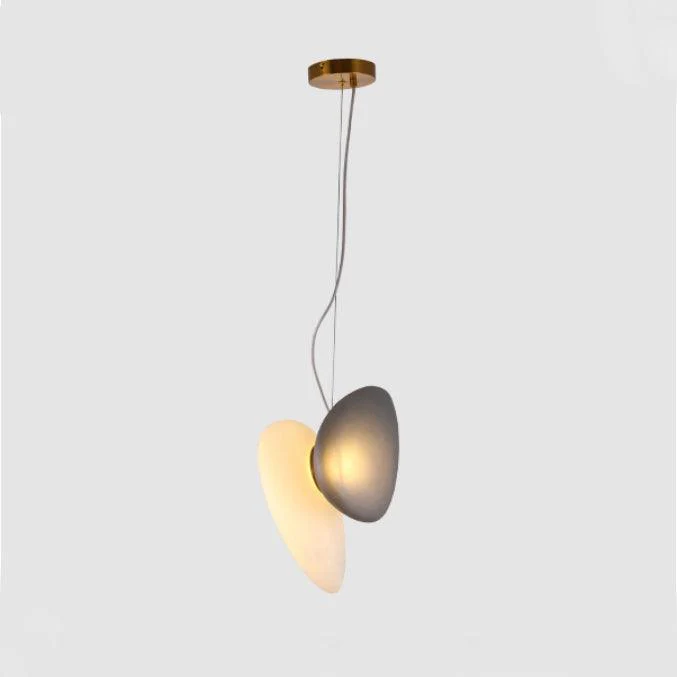 Подвесной светильник модель Translucent Frosted Glass - модель 11, ∅30см x 30см, белый, белый, теплый свет