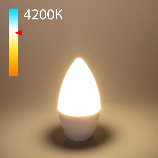 Светодиодная лампа Elektrostandart Свеча C37 8W 4200K E14 BLE1403