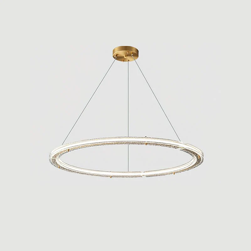 Люстра Celestial Rings - ∅43см х 150см, латунь, 3000-6500К