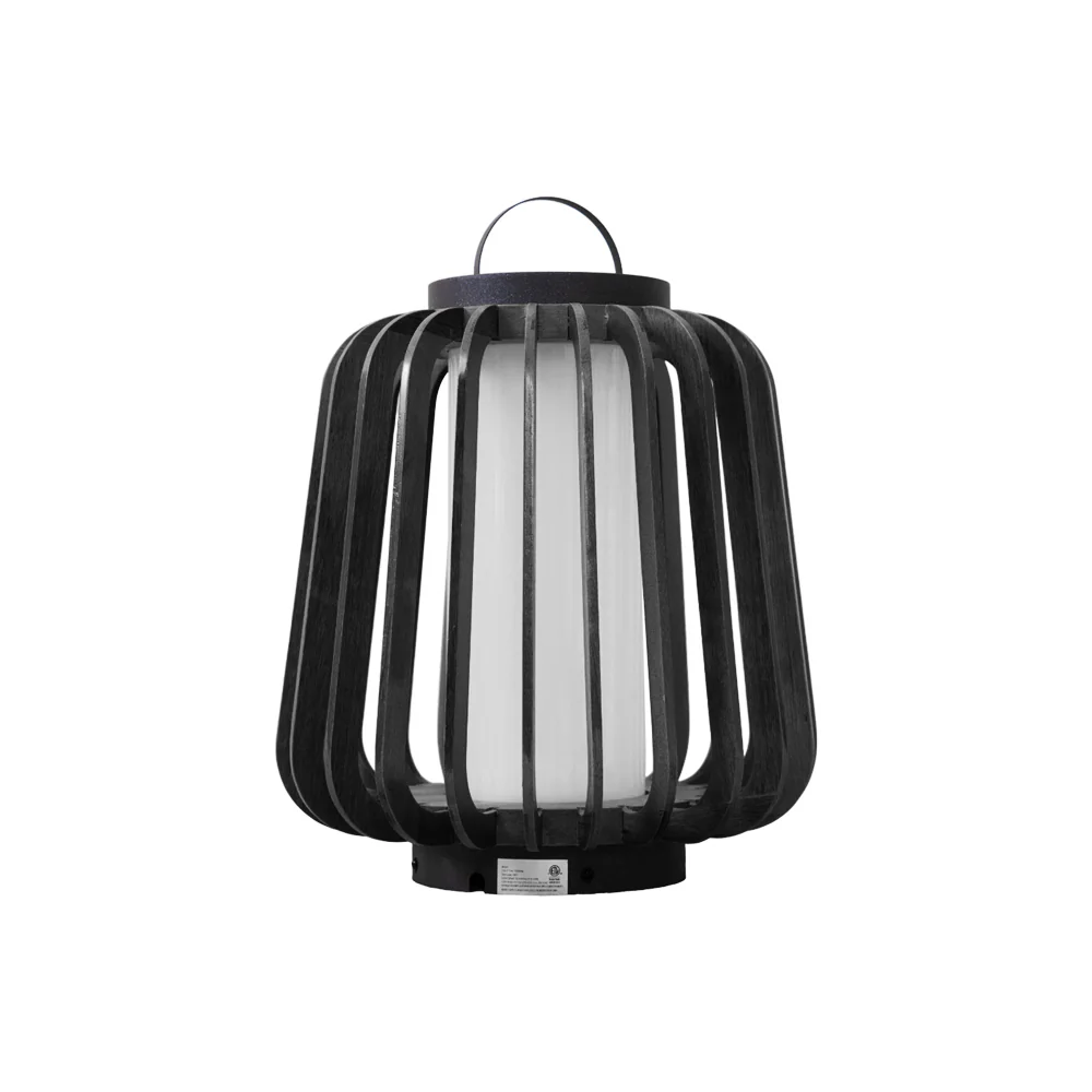 Уличный светильник Portable Lantern модель A - ∅33см x 39см, нержавеющая сталь, USB зарядка