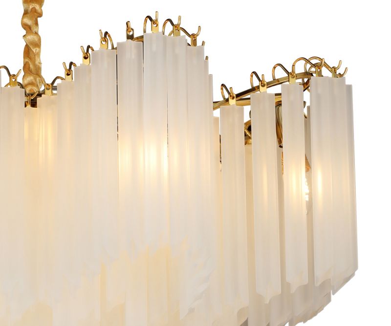 Люстра KINK Light Грай золото d80 h155 E14 21*12W 07310-21,33