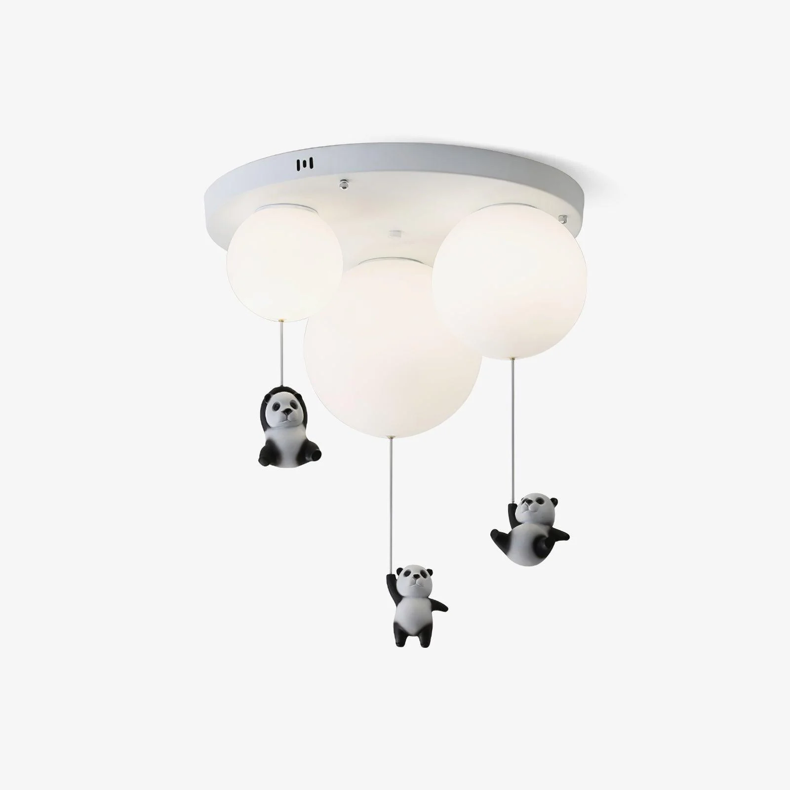 Потолочный светильник Panda - модель A ∅15см x 35см, белый
