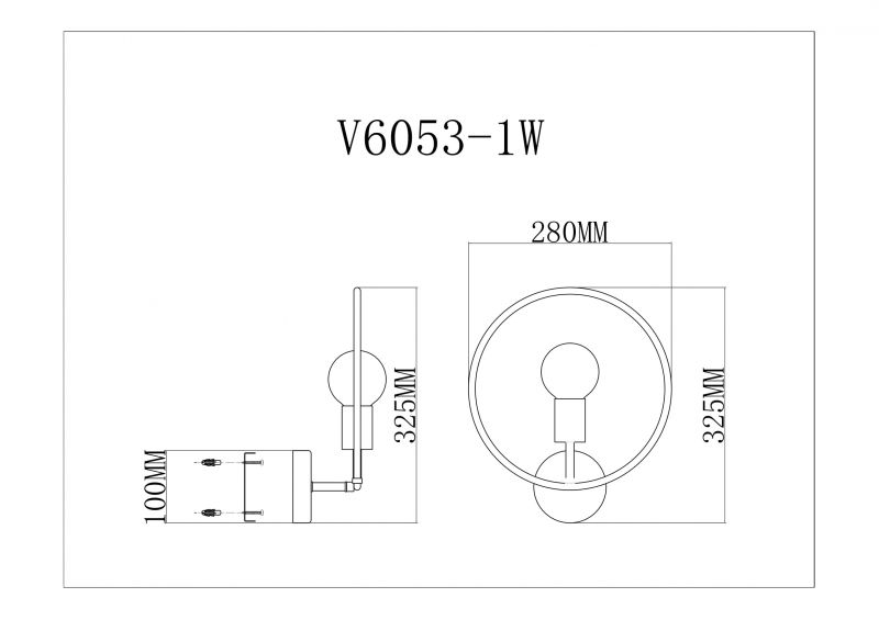 Светильник Moderli V6053-1W