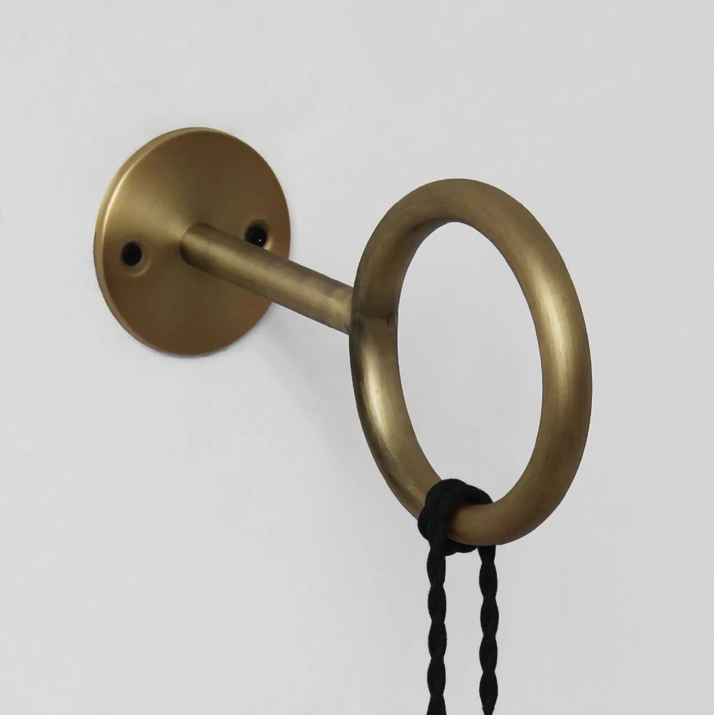 Настенный светильник Loop Minimalist - ∅8см x 33см, медь