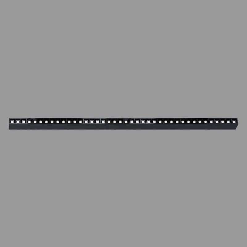 Подвесной светильник Magnetic Floating - 80см x 3см x 5см, черный B, теплый свет