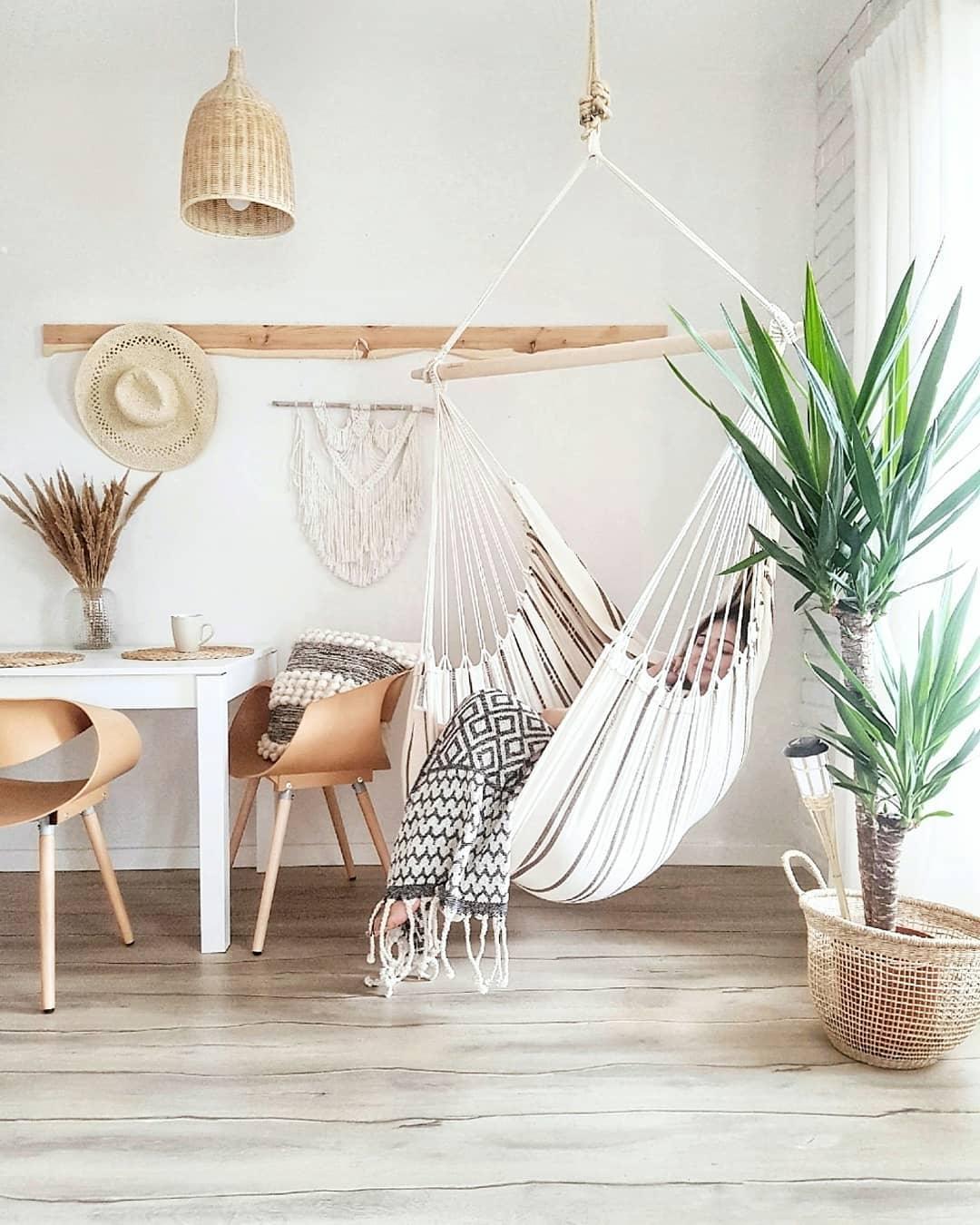 Подвесной светильник Rattan - ∅30см х 30см, натуральный ротанг