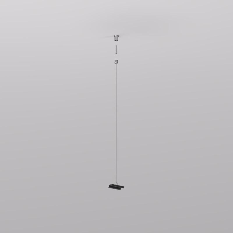 Механический подвес для трека SMART BASE, IP20, 1.5м, черный, алюминий TR2126-BK
