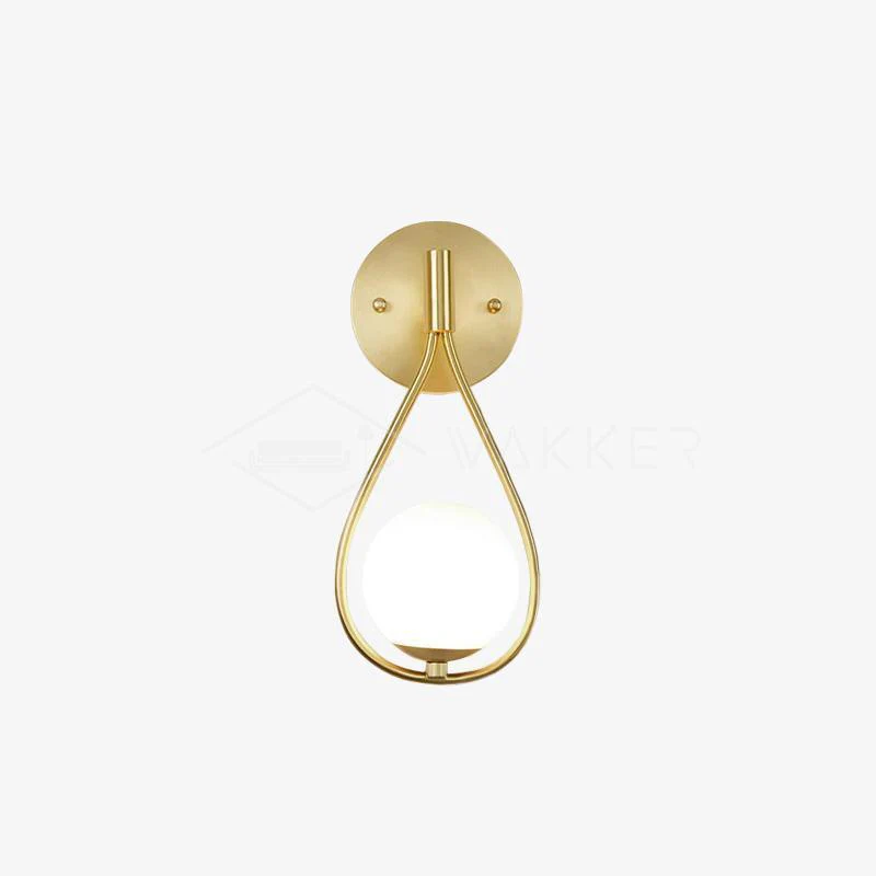 Настенный светильник Brass Vanity - ∅13см x 33см, латунь