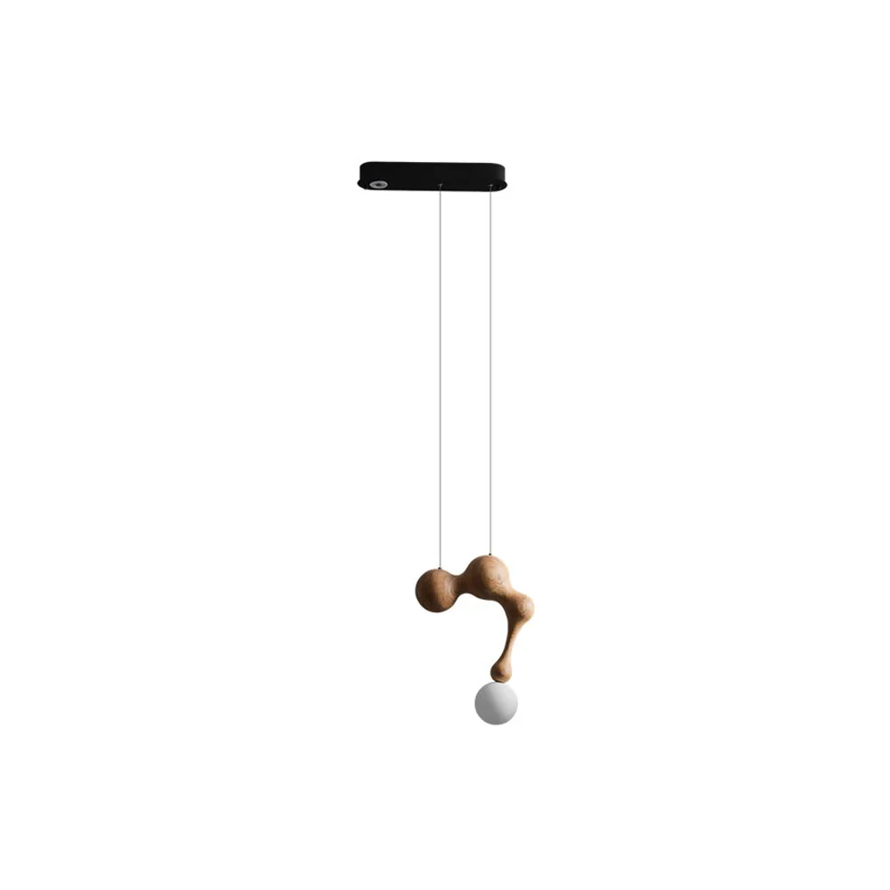 Подвесной светильник Jenna Wooden - модель A+B ∅65см x 150см, дерево