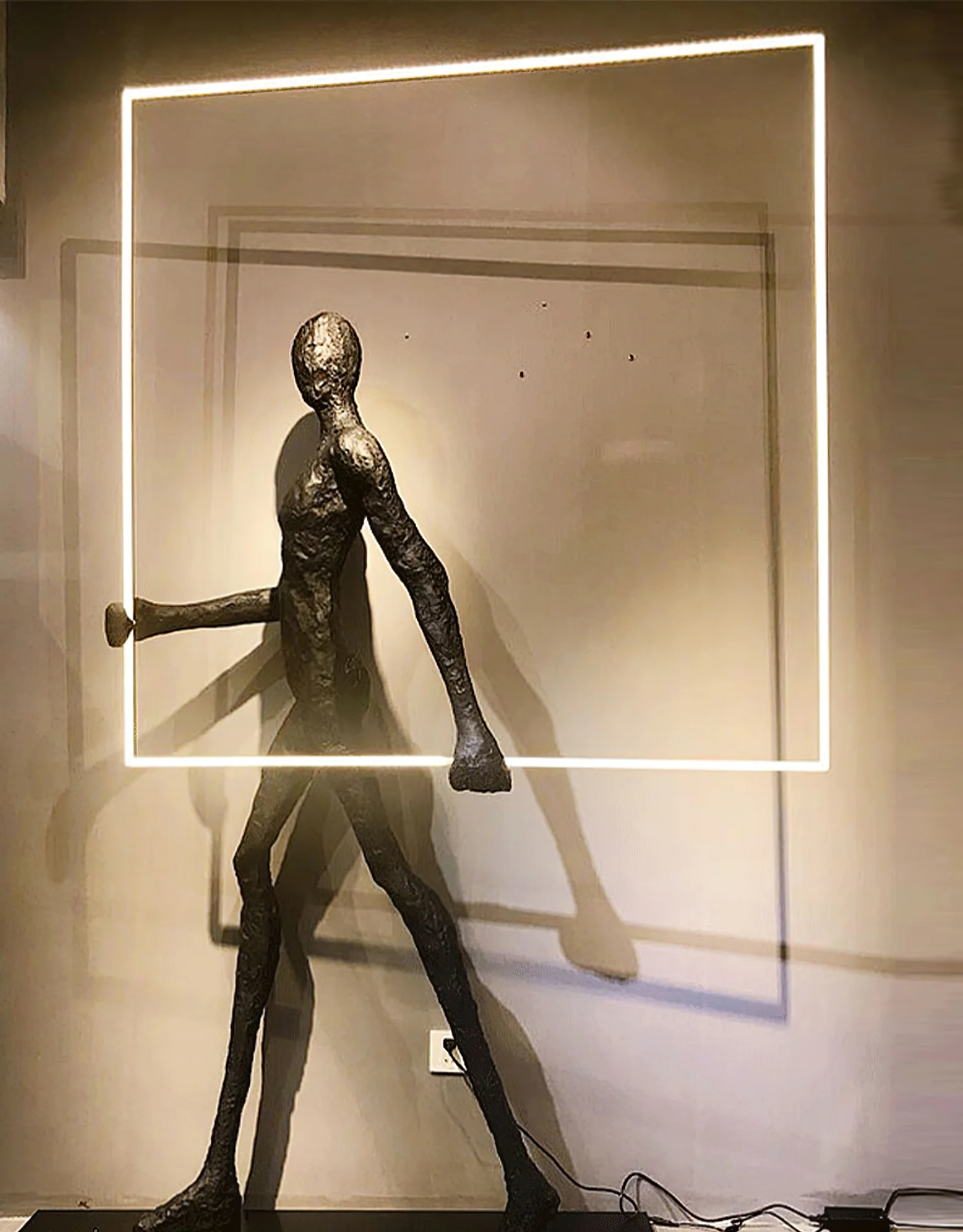 Торшер Aeon Sculpture - ∅98см x 151см, модель A, пульт ДУ, диммер