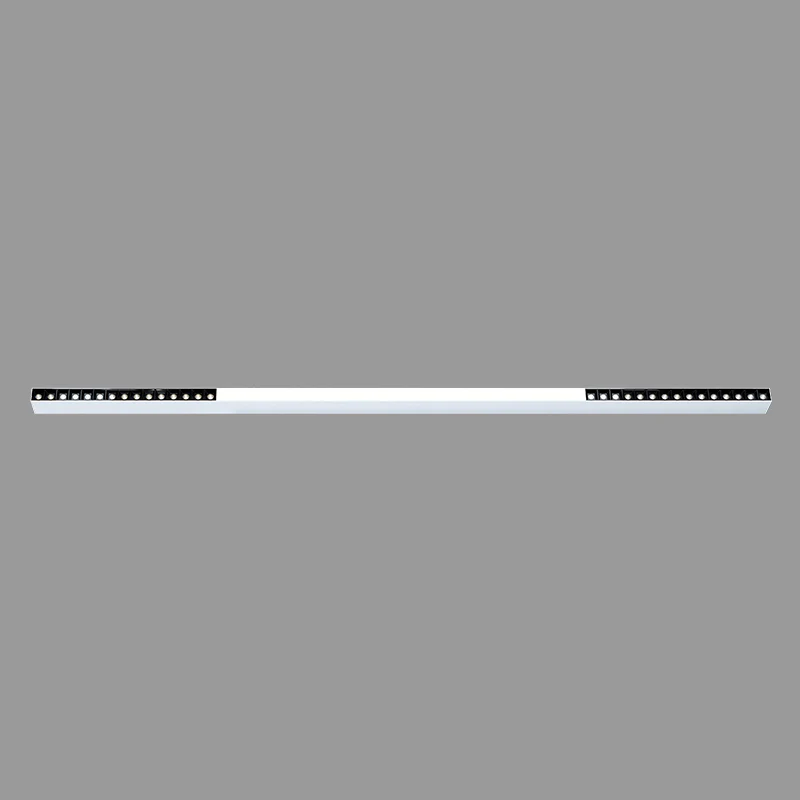 Подвесной светильник Magnetic Floating - 80см x 3см x 5см, черный B, теплый свет