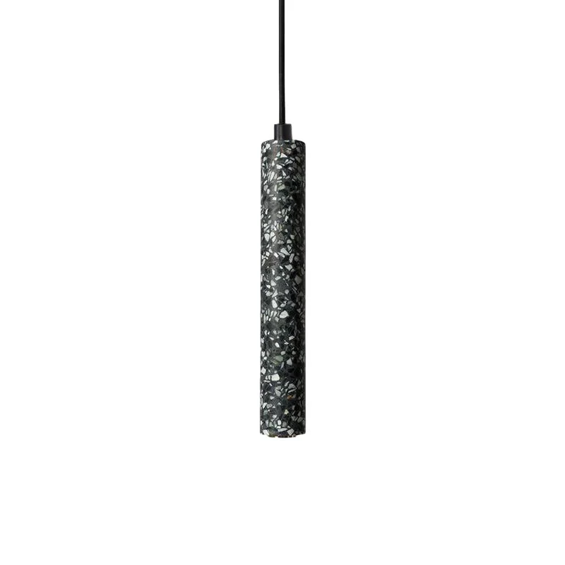 Подвесной светильник Bang Concrete - 8 подвесов ∅30см x 200см, серый бетон