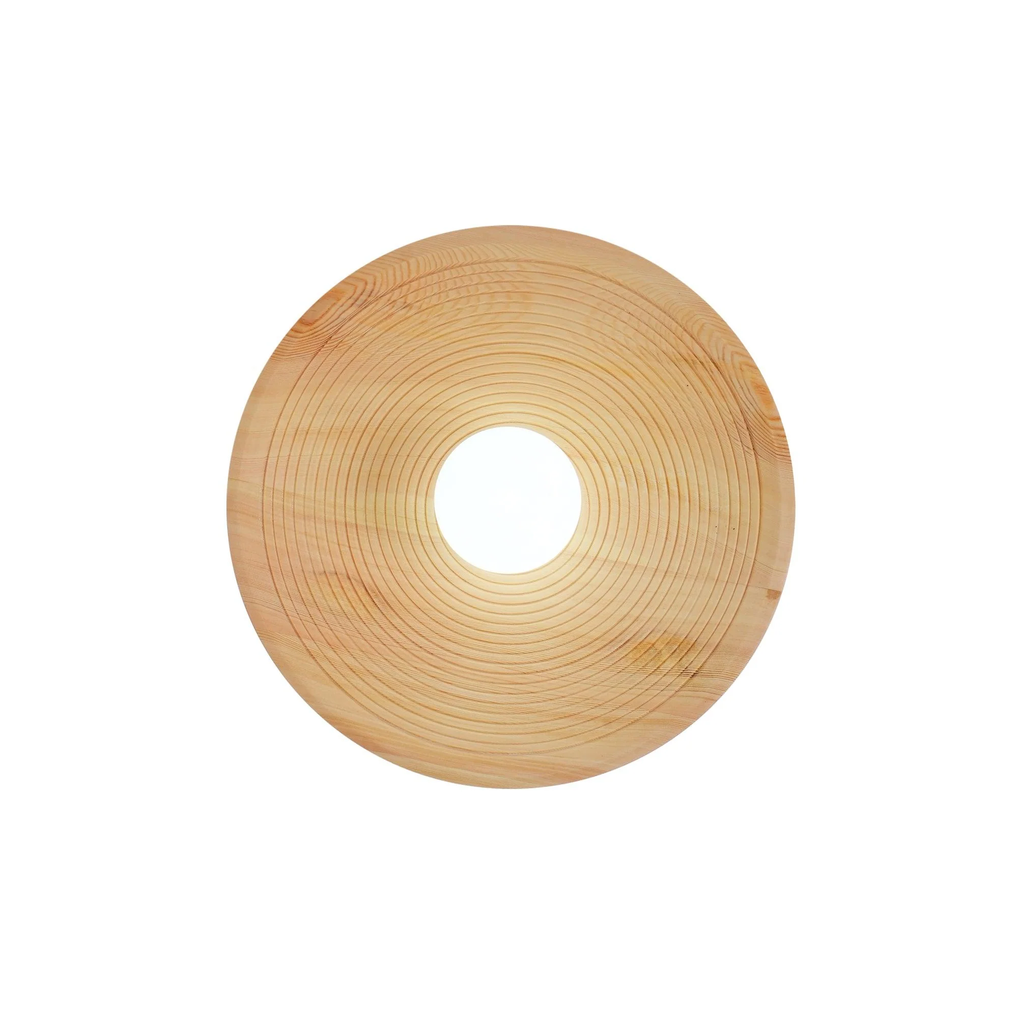 Lumina Contour Wooden Sconce - ∅ 11.0″ / Dia 28cm Set of 2 / Wood color