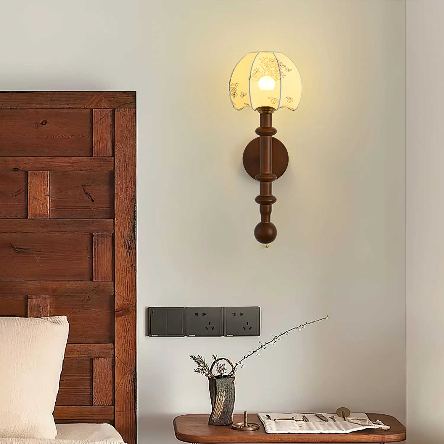 Roma Wall Sconce - Model A1: ∅ 7.1″ x H 19.7″ / Set of 2