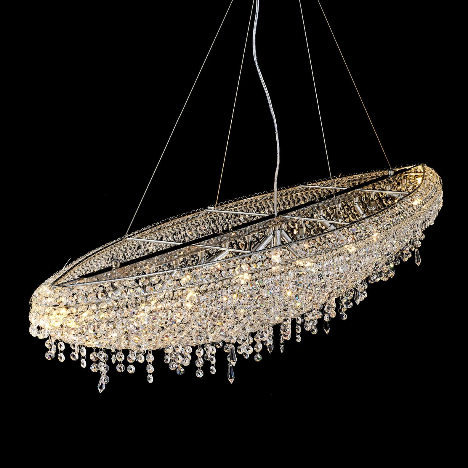 Люстра Boat Crystal - 100см х 30см х 150см