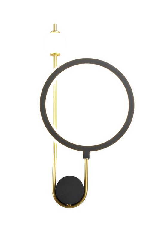 Бра Crystal Lux CORIDA CORIDA AP25W LED BLACK/GOLD