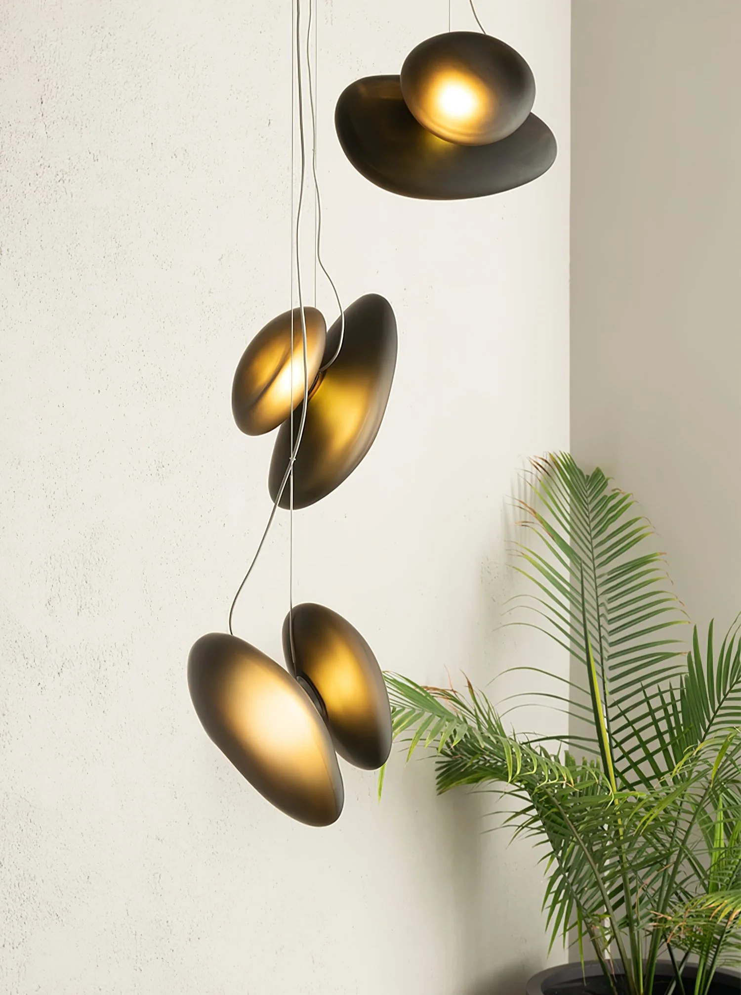 Подвесной светильник модель Translucent Frosted Glass - модель 11, ∅30см x 30см, белый, белый, теплый свет