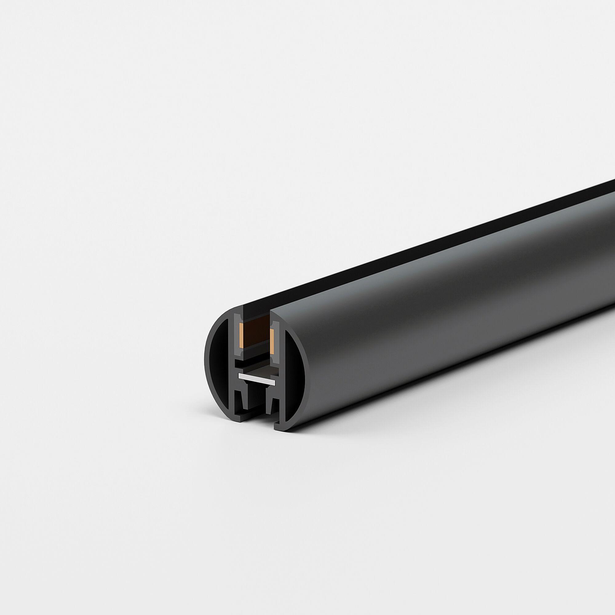 Шинопровод накладной Round черный 2м Elektrostandard Mini Magnetic 85165/00
