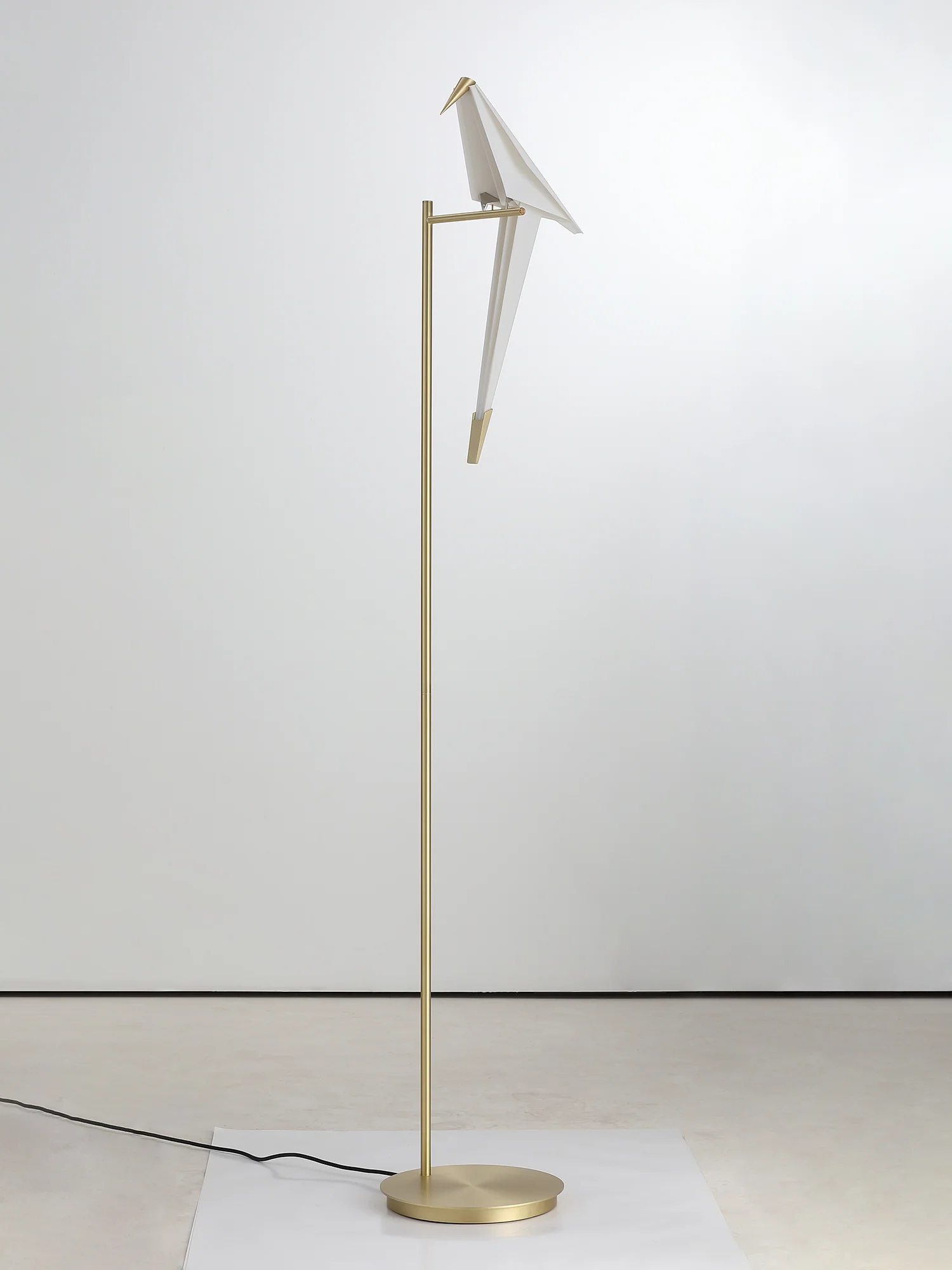 Торшер Paper Crane Bird - ∅30см x 35см x 165см, теплый свет