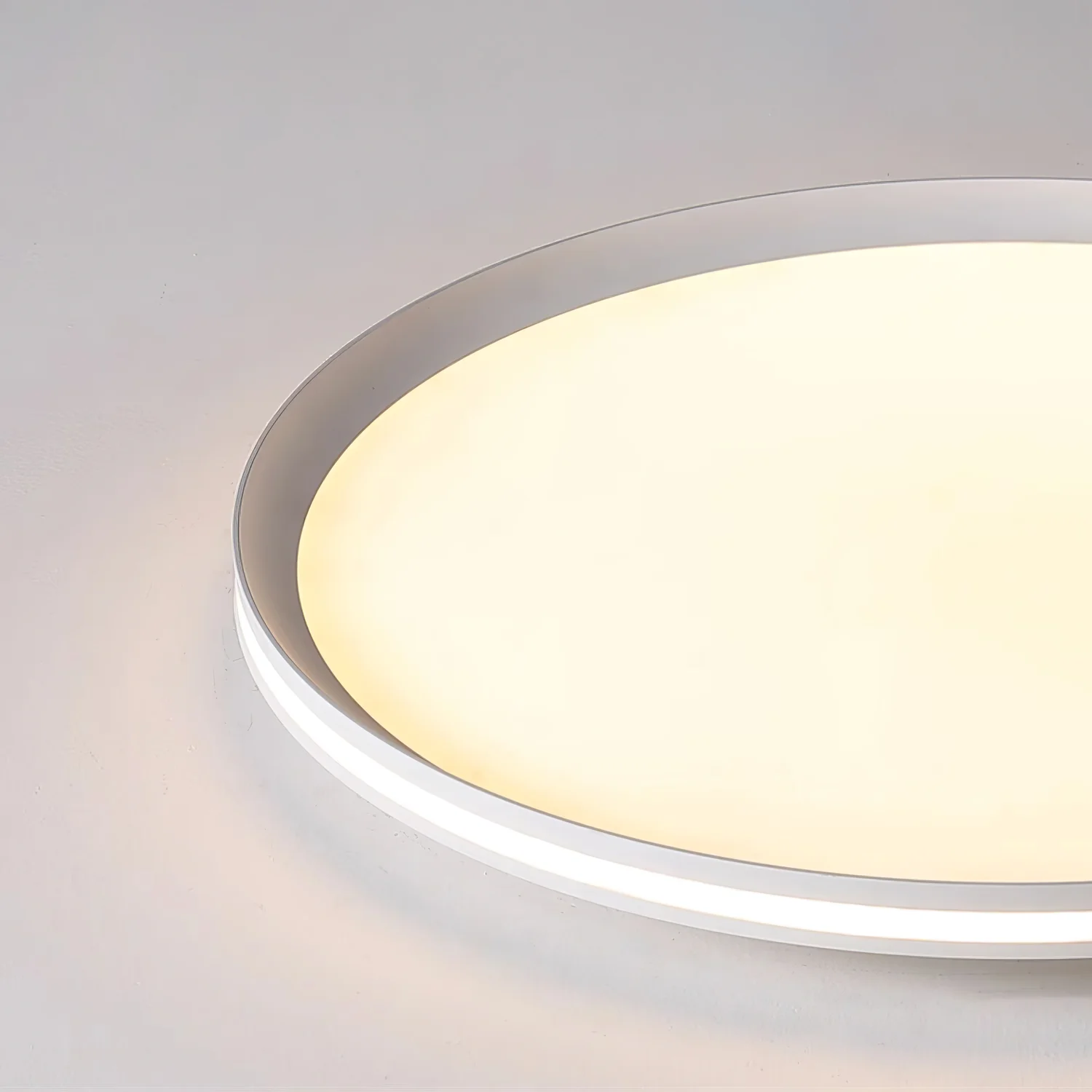Потолочный светильник Acrylic Circular LED - ∅40см x 3см, зеленый, 3000-6500К