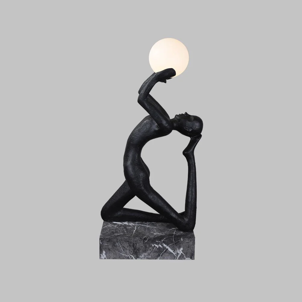 Торшер Isadora Sculpture - ∅65см x 145см, черный
