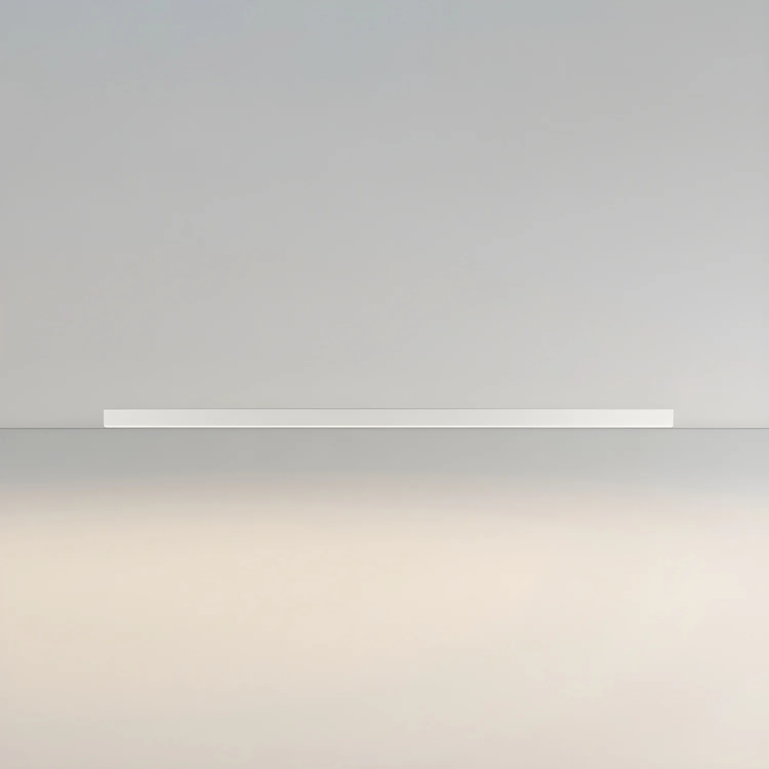 Потолочный светильник Ultra Slim Linear - 100см x 5см, черный, теплый свет