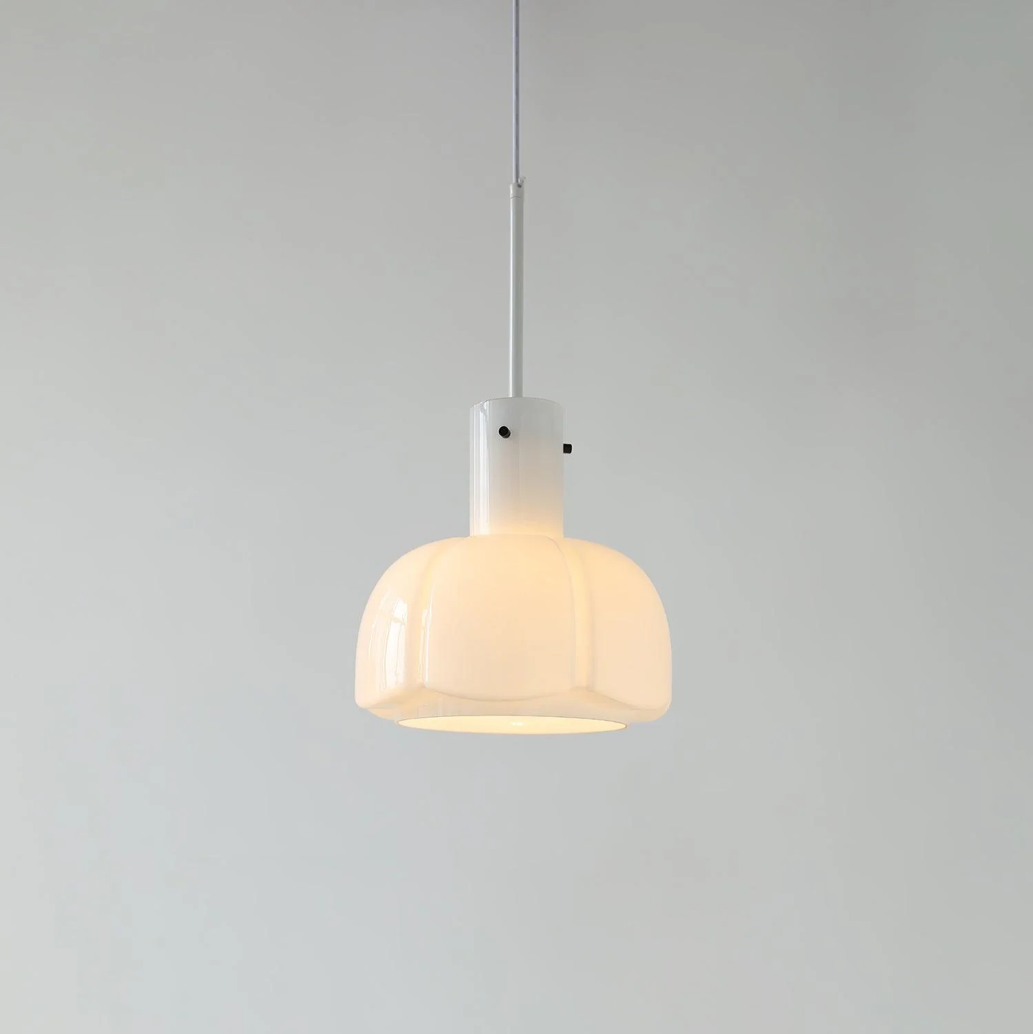 Подвесной светильник Lumina Petal Glass - ∅26см x 40см, коричневый