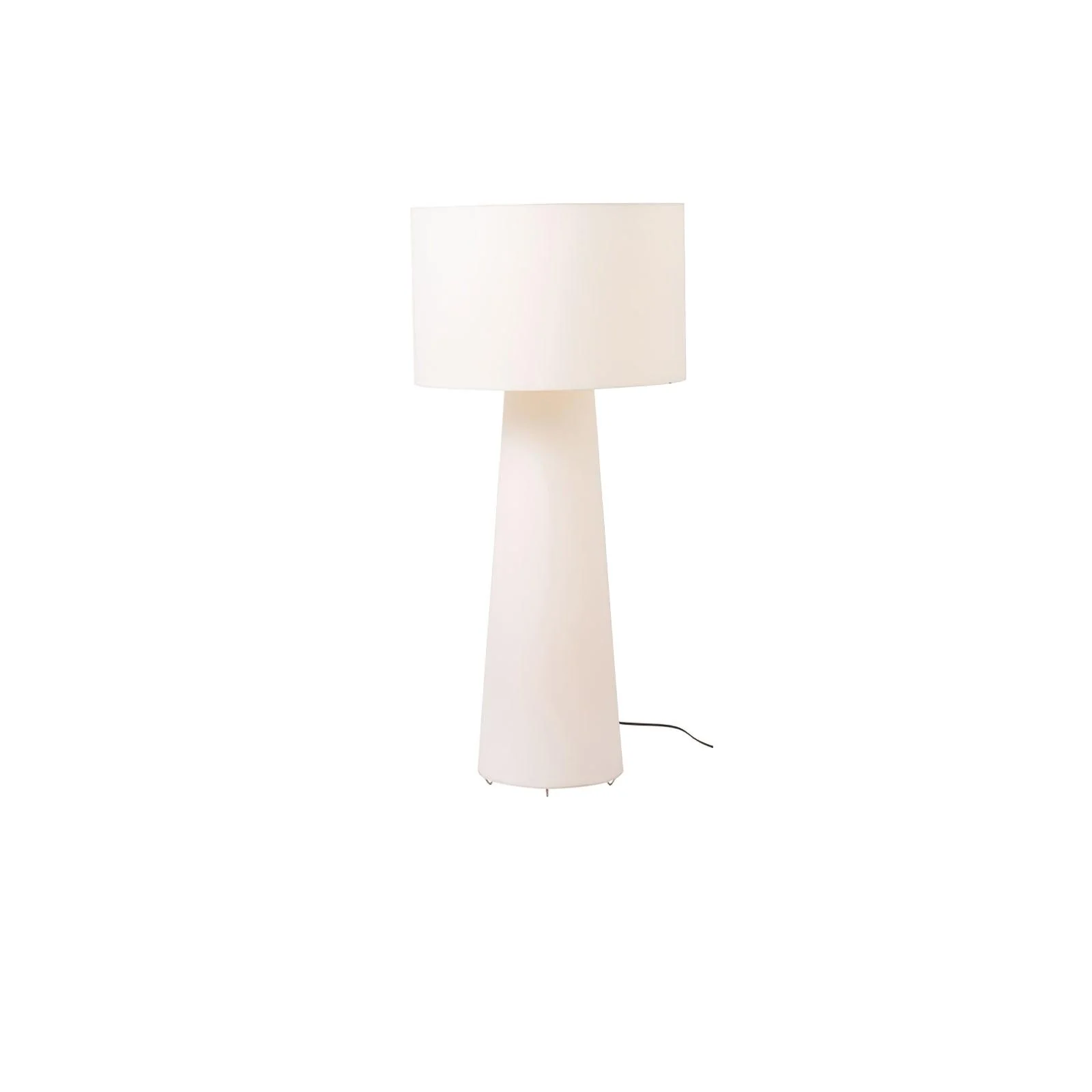 Торшер Column Fabric - модель C, ∅48см x 181см, белый