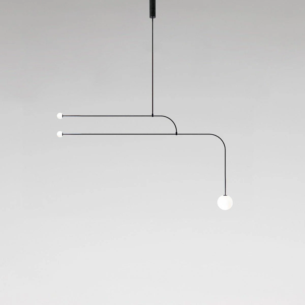 Люстра Mobile Chandelier - 3 подвеса, черный