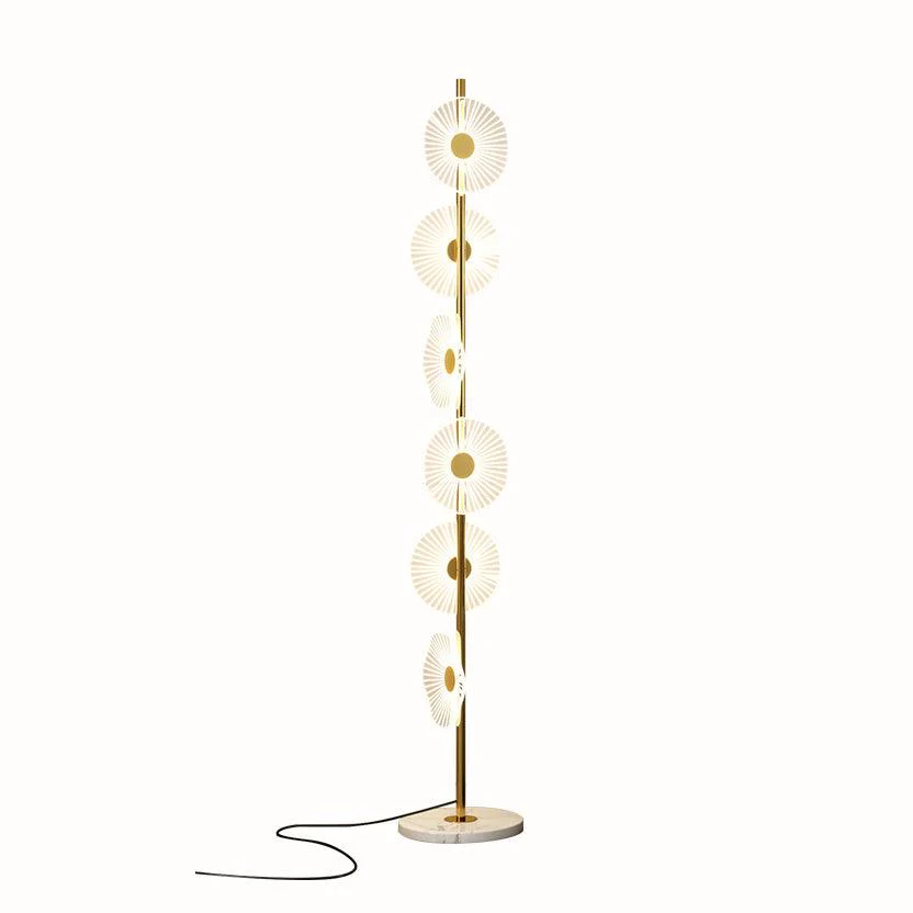 Floating Raindrop Floor Lamp - ∅ 9.8″ x H 59″ / Dia 25cm x H 150cm / US plug / RC Dimmer