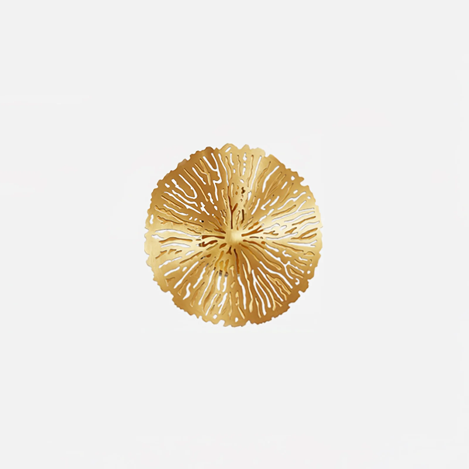 Настенный светильник Lotus Leaf  - модель E, 31см x 57см, нержавеющая сталь, металл