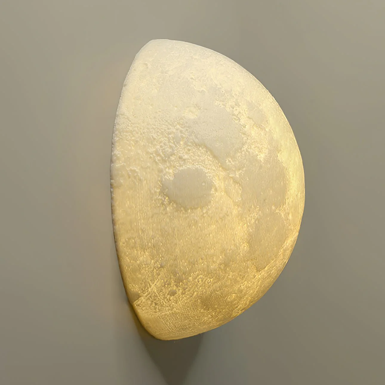 Настенный светильник Moon 3D - модель B - ∅20см x 20см