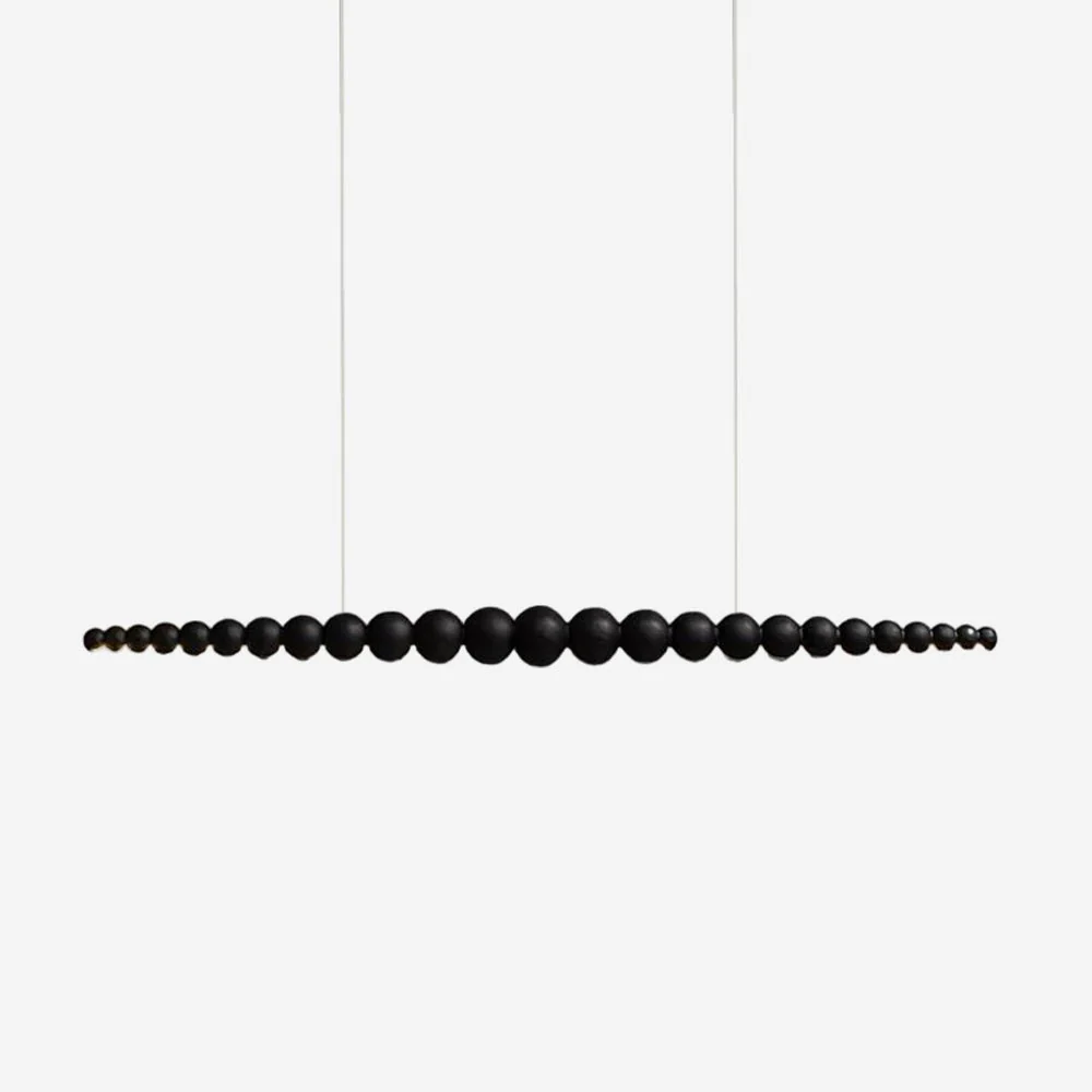 Подвесной светильник Woodline Orb - 140см x 8см, дерево, теплый свет