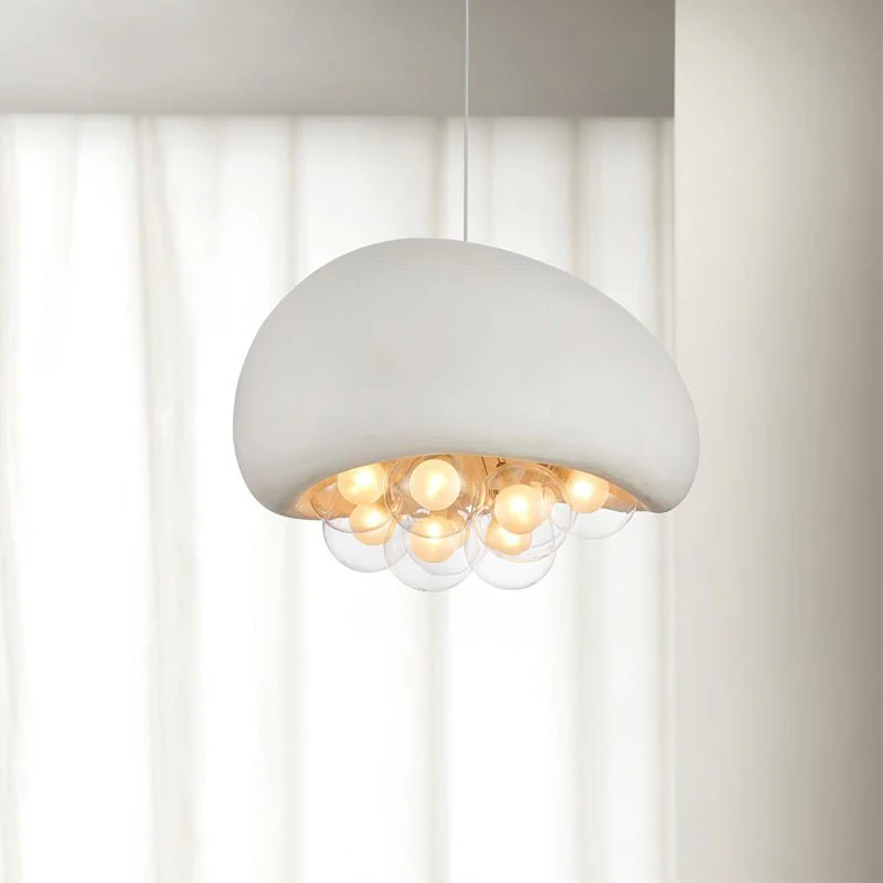 Подвесной светильник Khmara Bubbles - ∅60см x 42см, серый