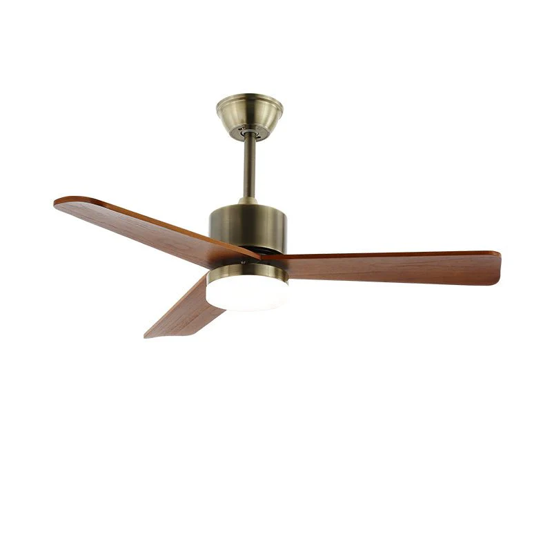 Потолочный светильник Zephyr Wooden  -  модель D ∅107см x 30см, никель, орех, 3000-6500К