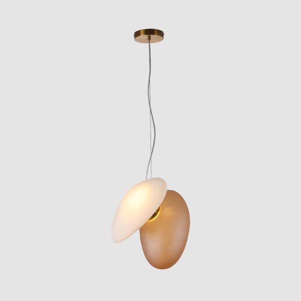 Подвесной светильник модель Translucent Frosted Glass - модель 11, ∅30см x 30см, белый, белый, теплый свет