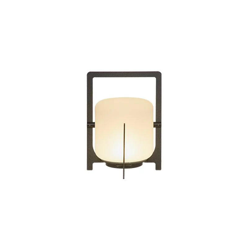 Настольный светильник Black Twilight Lantern - ∅29см x 54см, черный, белый, холодный свет