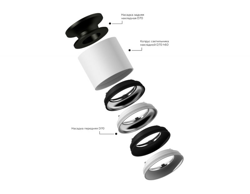 Насадка передняя Ambrella DIY Spot N7020