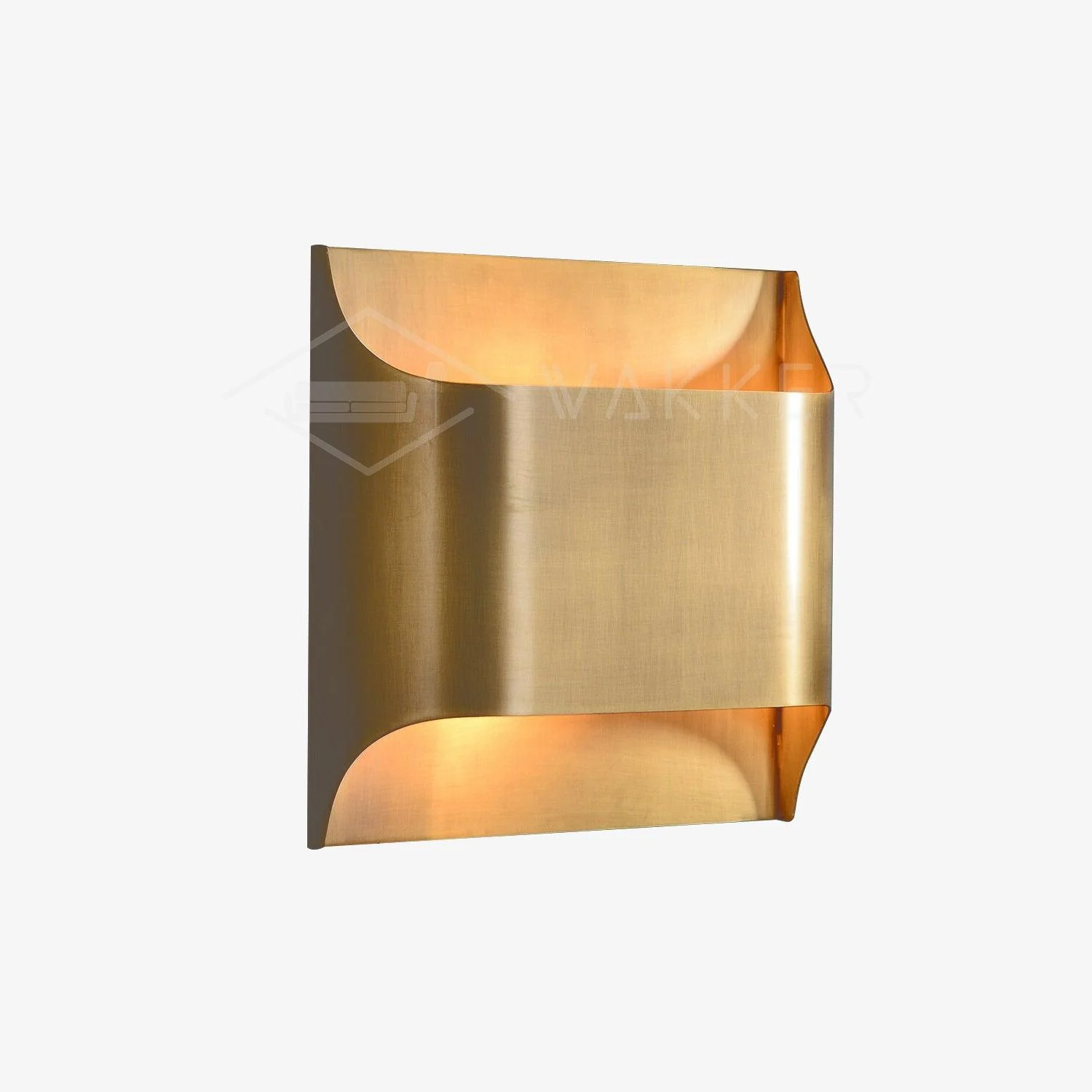 Настенный светильник Leclerc Brass - ∅10см x 30см, черный, матовый