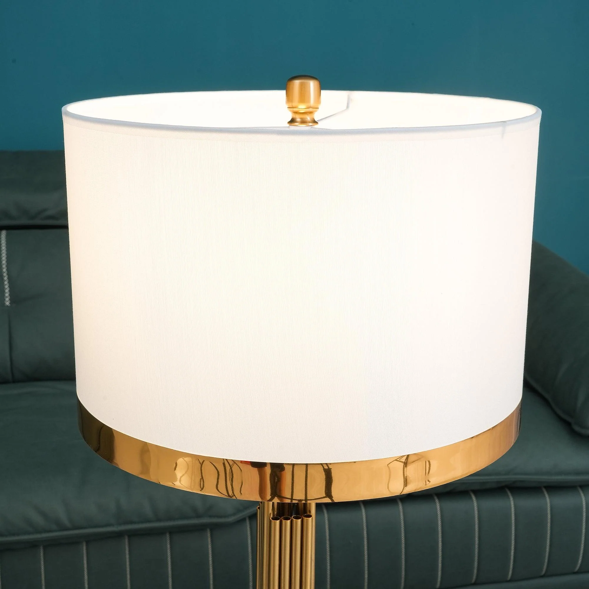 Myrano Table Lamp - ∅ 11.8″ x H 24.8″ / Dia 30cm x H 63cm / Gold / AU plug