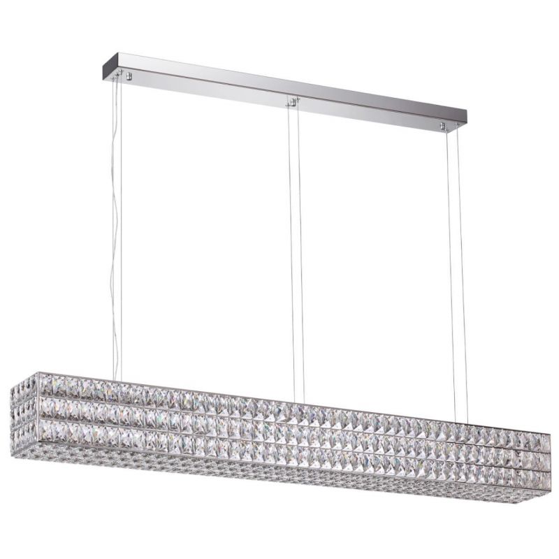 Люстра Odeon Light хром/металл/хрусталь LED 60W 4000K 3269Лм PANTA 4927/60L